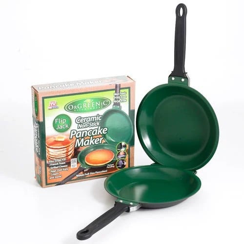 💕 DOUBLE SIDED NON-STICK FRYING PAN